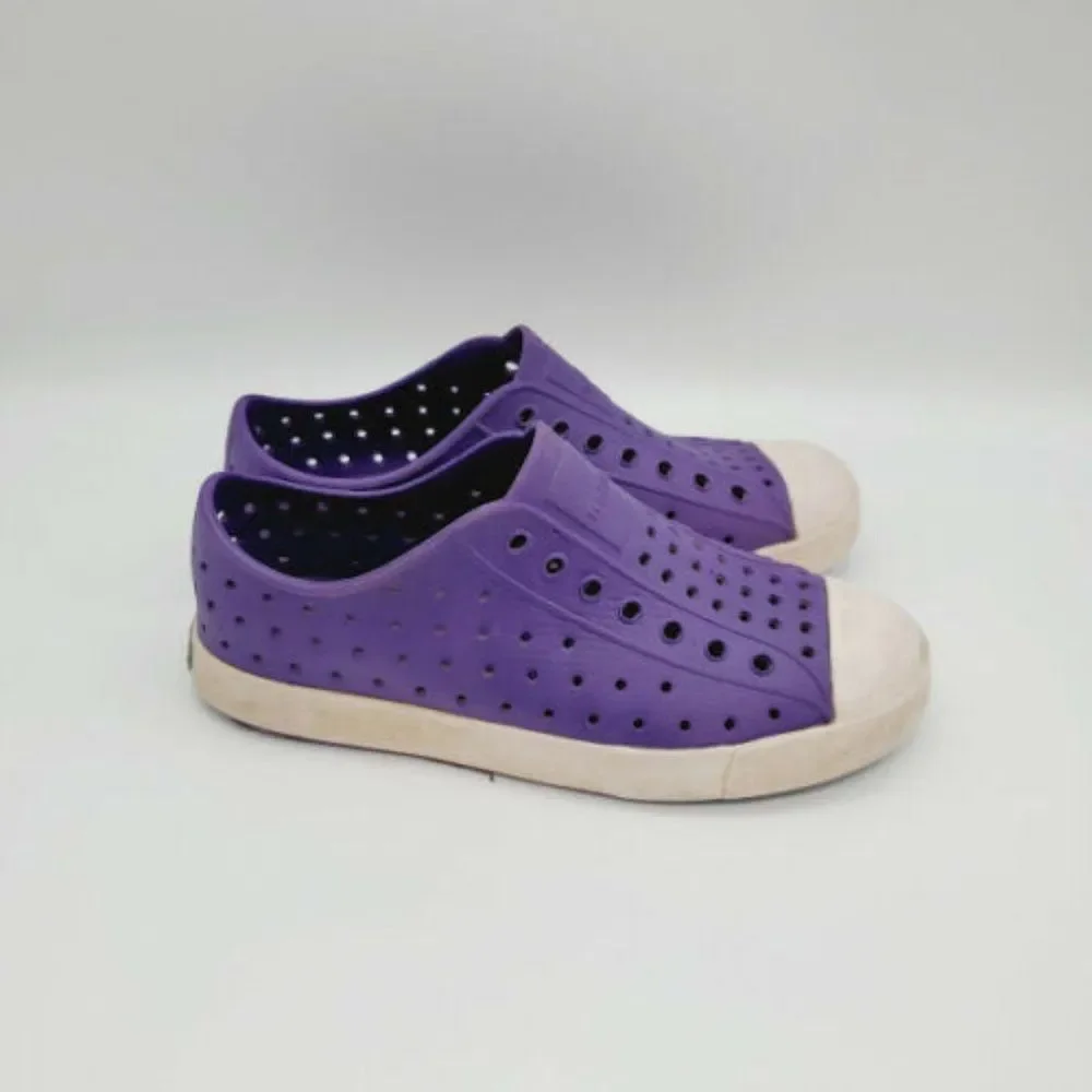 Native Unisex Kids Perforated Slip On Shoes Sz J3
